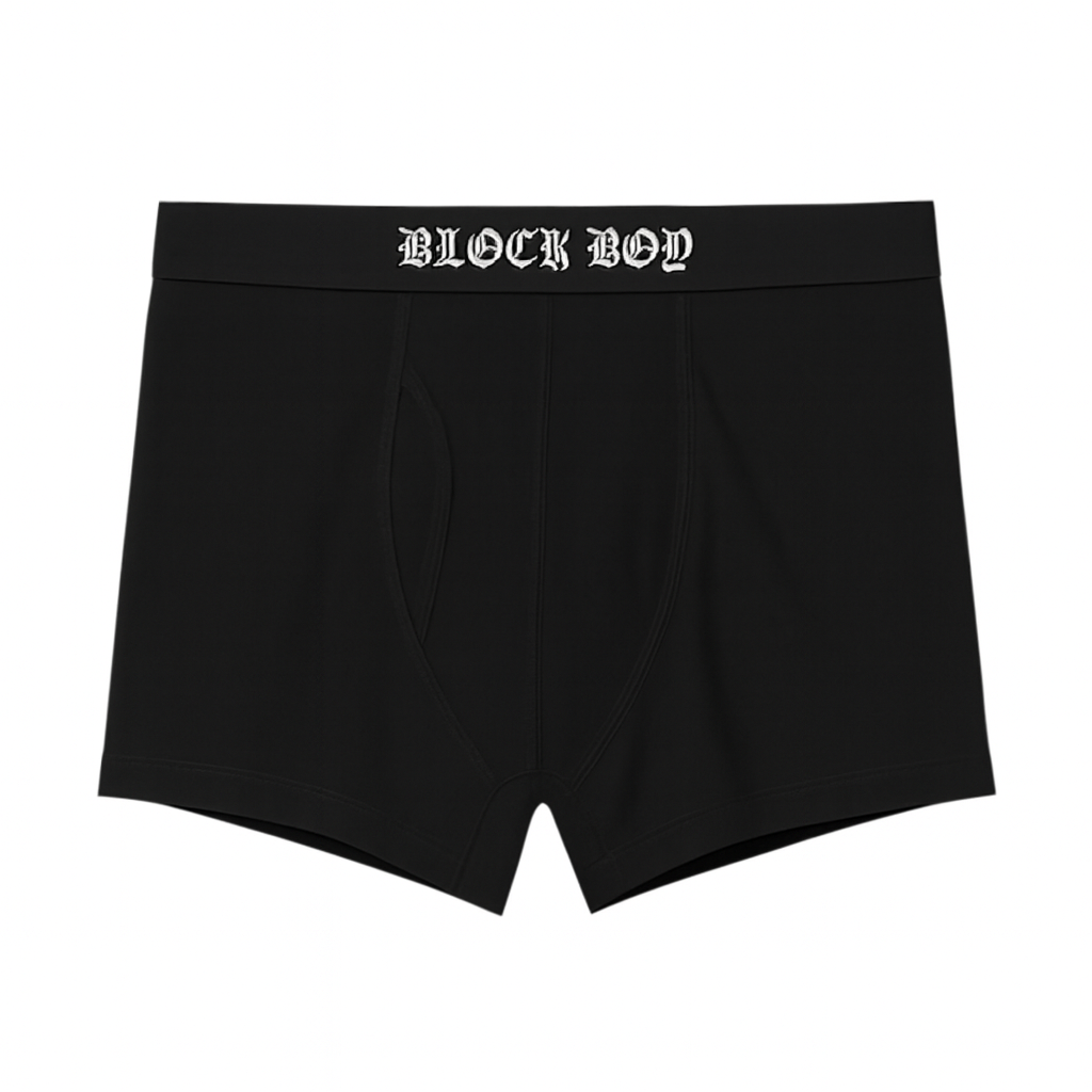 BLACK CHOCO UNDERWEAR FLOWERS