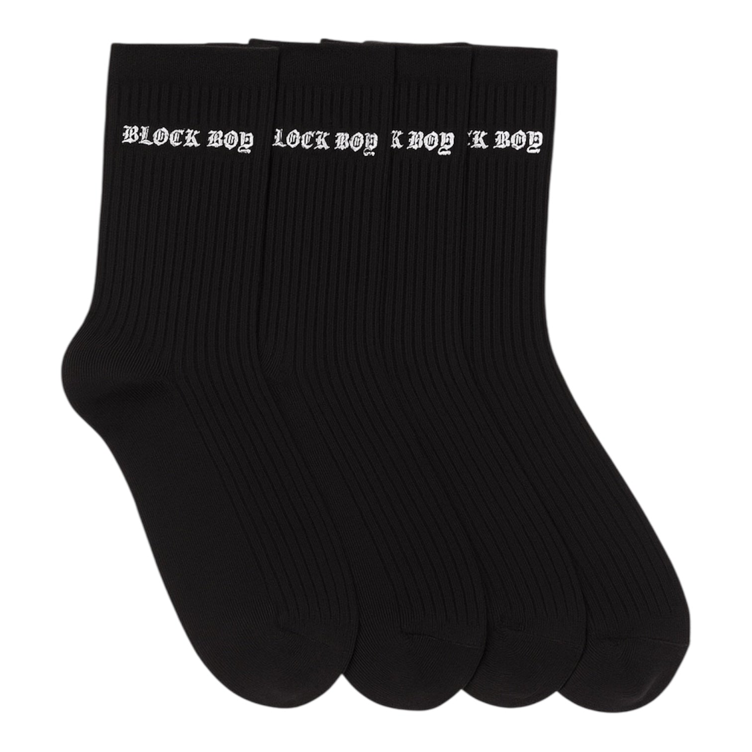 BLACK CHOCO SOCKS STEPPER