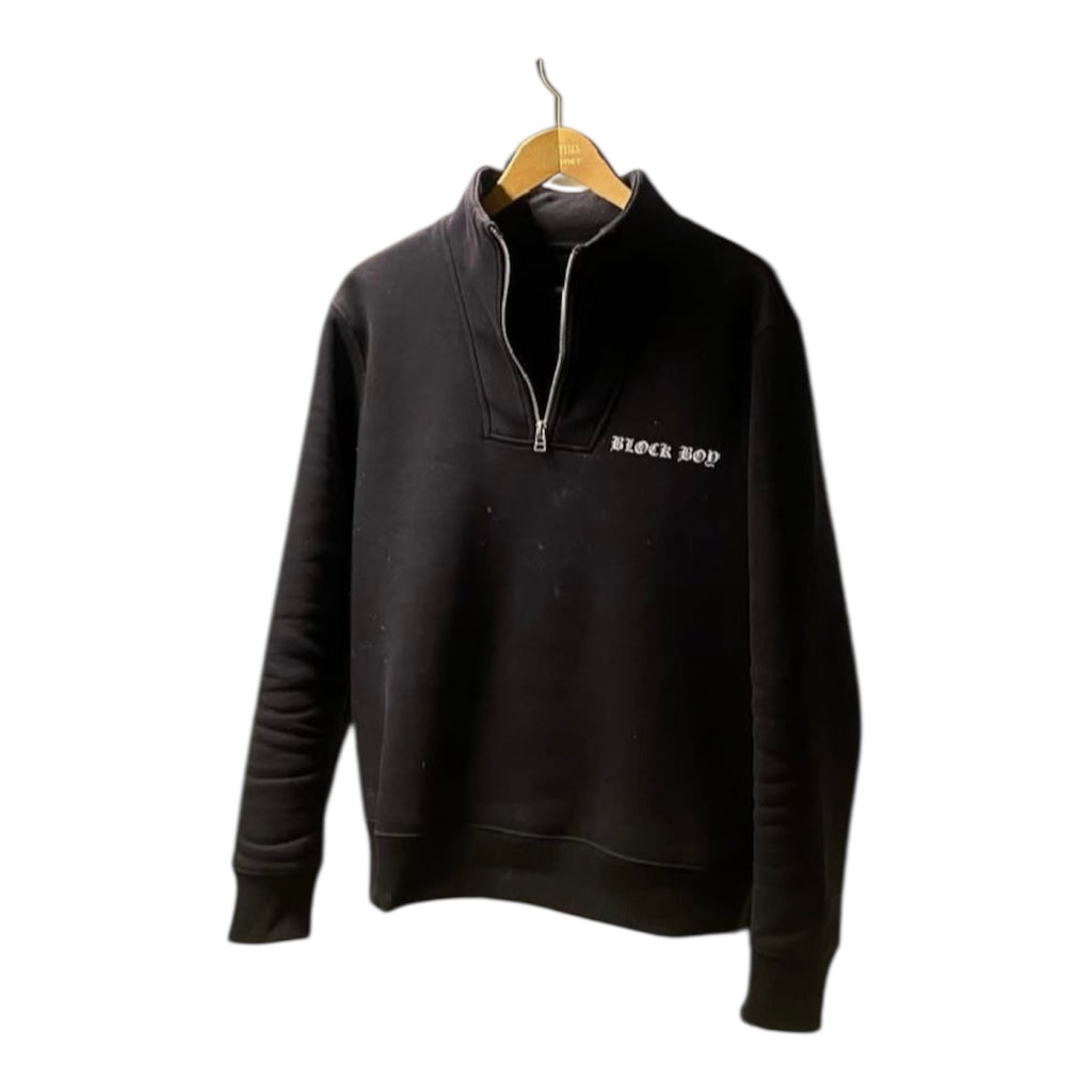 BLACK CHOCO ZIP-HOODIE FIRE