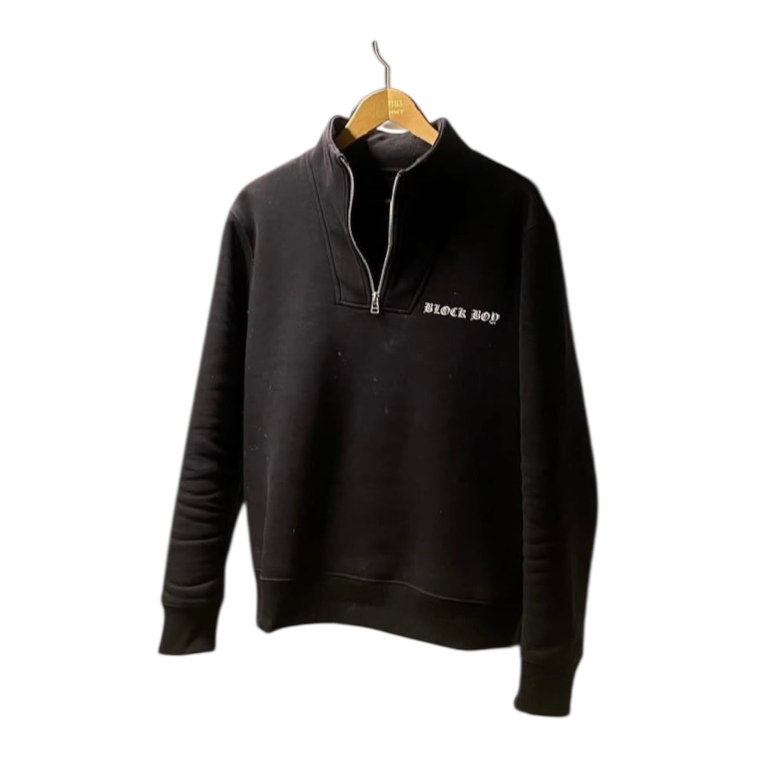 BLACK CHOCO ZIP-HOODIE FIRE